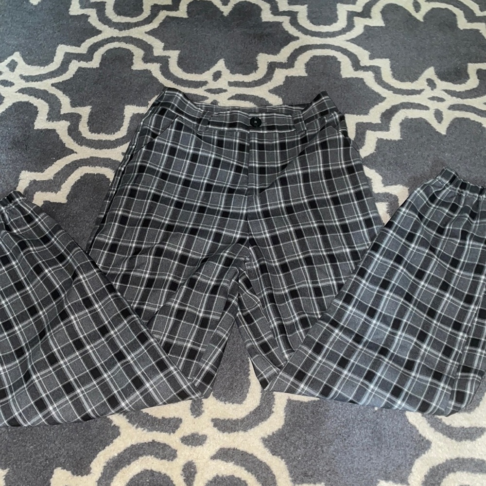Plaid pants